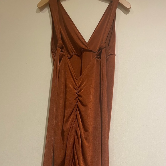 SHEIN backless draped dress - Picture 8 of 10